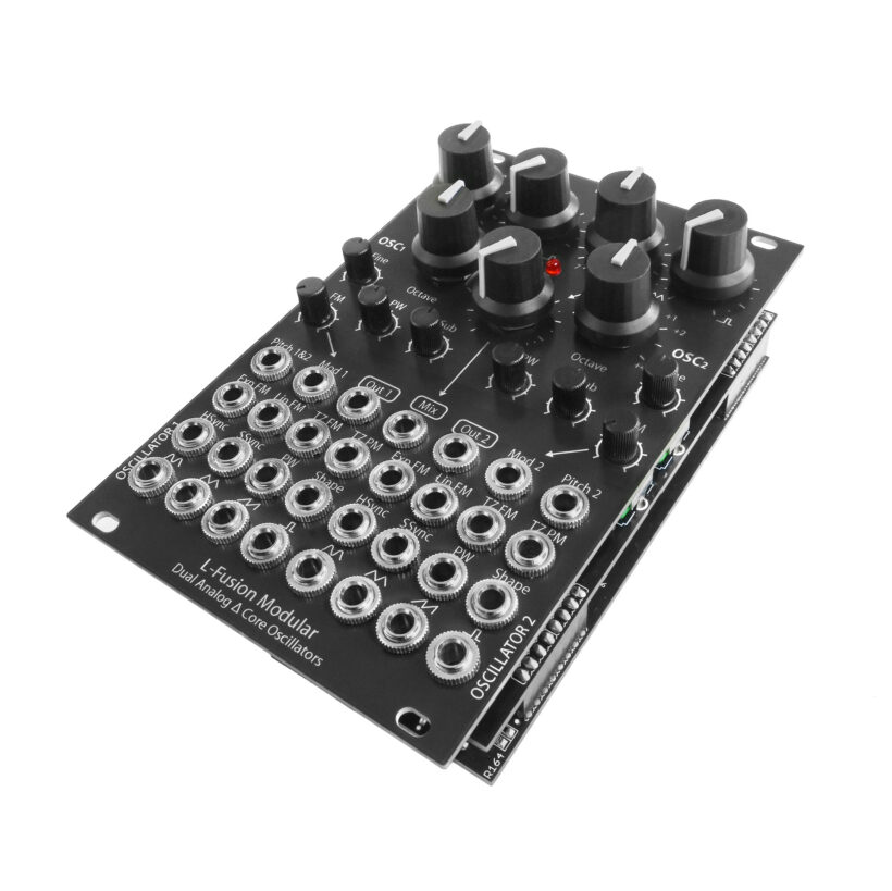 Dual VCO analog Eurorack module in compact 16HP core TZFM
