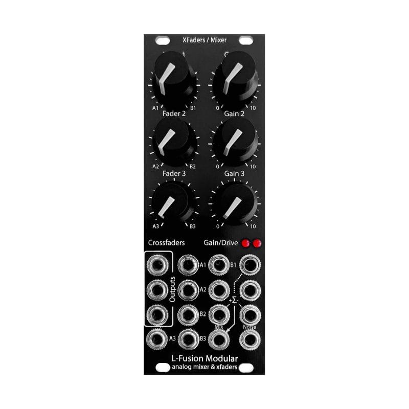 Tripple crossfaders, 3 channel mixer & white noise - Image 4